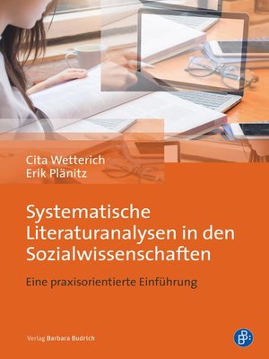 cover image of Systematische Literaturanalysen in den Sozialwissenschaften